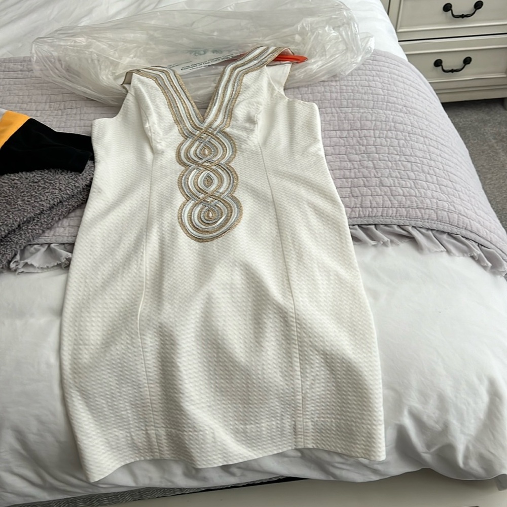Lilly Pulitzer white dress size 0
